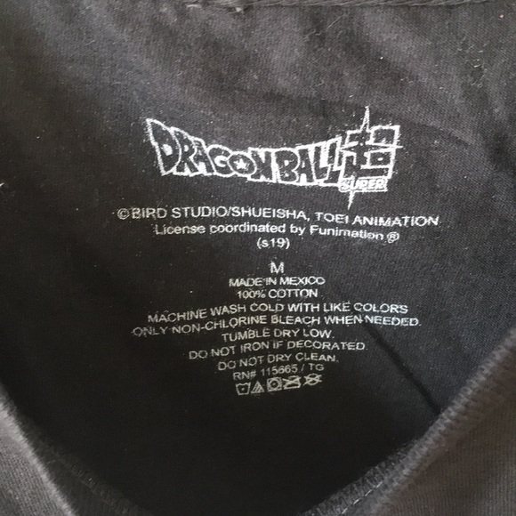 Dragon Ball Z Mens Goku Super Characters T-Shirt  size medium - Picture 6 of 12